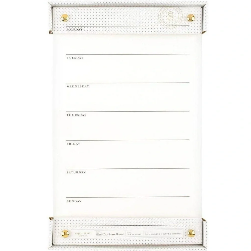 Glass Dry Erase Board by Sugar Paper Essentials